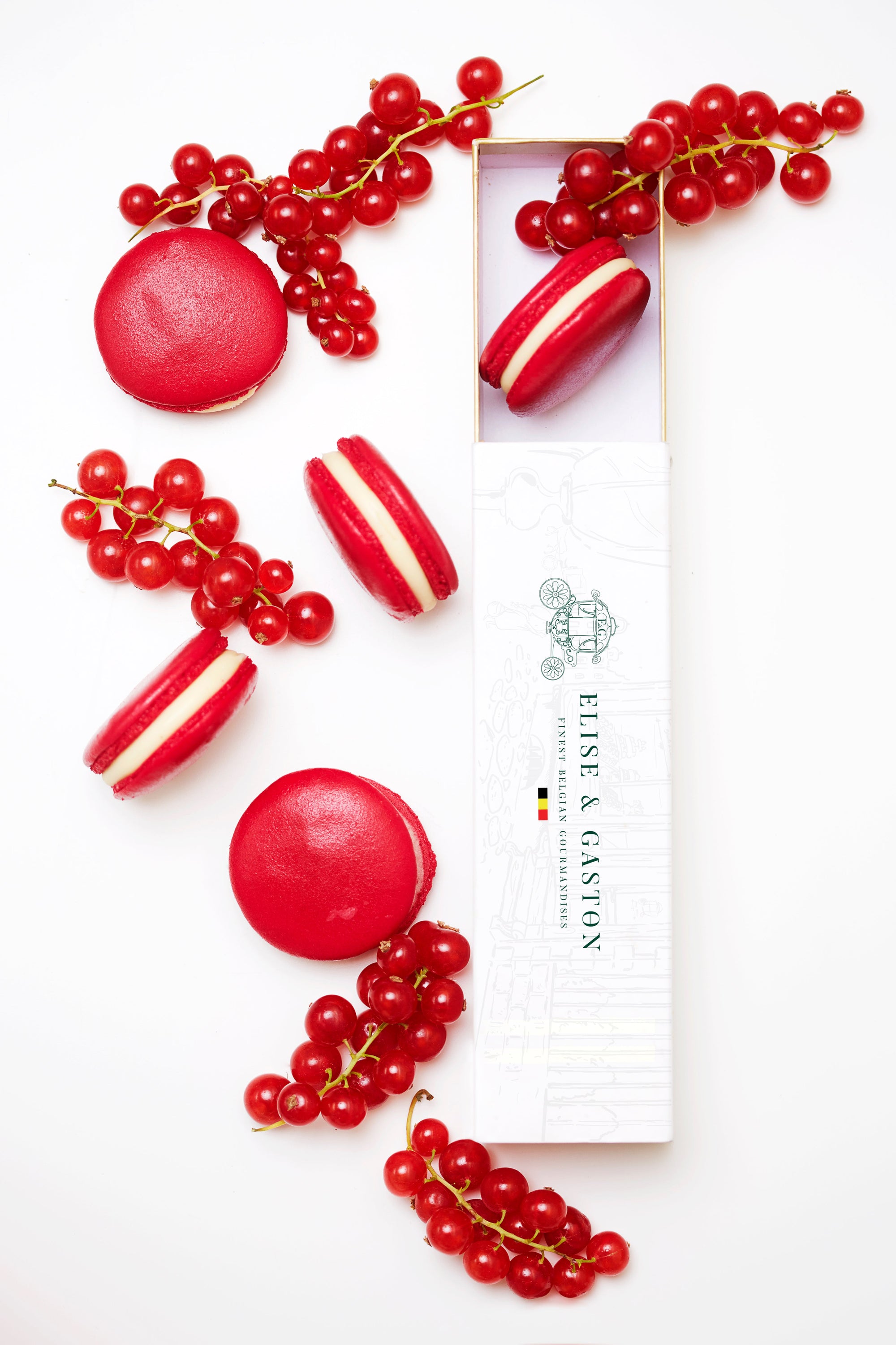 "Red Roast" 8 Coffret Macarons